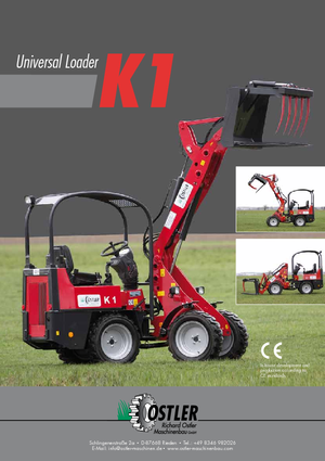 Дворовий навантажувач Ostler K1