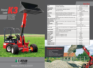 Дворовий навантажувач Ostler K3