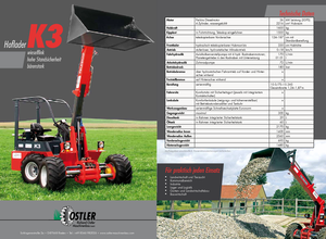 Дворовий навантажувач Ostler K3