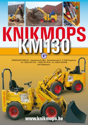 Колісні навантажувачі Gebr. Geens KM130