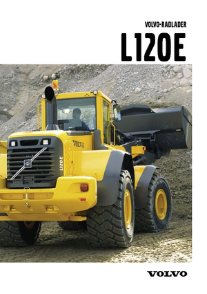 Колісні навантажувачі Volvo L120E