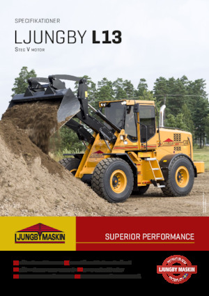 Колісні навантажувачі Ljungby L 13