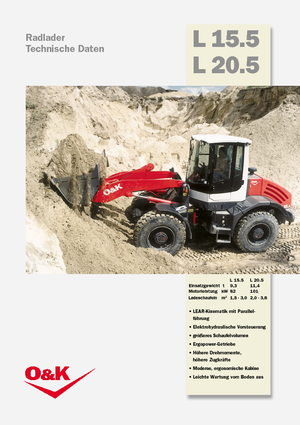 Колісні навантажувачі O&K L 20.5