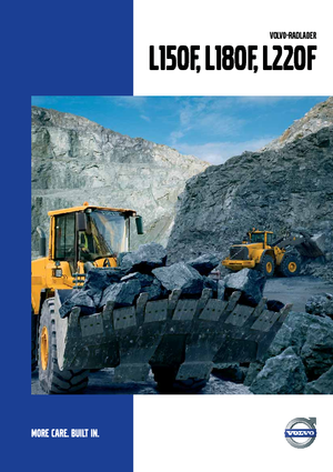 Колісні навантажувачі Volvo L220F