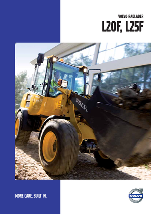 Колісні навантажувачі Volvo L25F