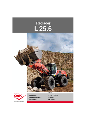 Колісні навантажувачі O&K L 25.6