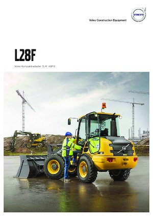 Колісні навантажувачі Volvo L28F