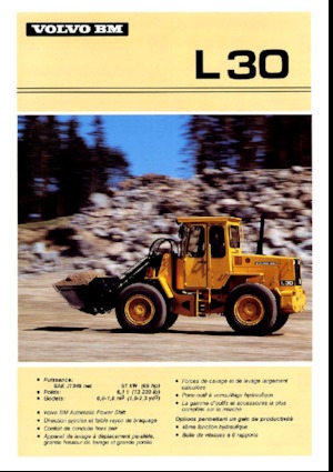 Колісні навантажувачі Volvo L 30