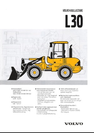 Колісні навантажувачі Volvo L 30