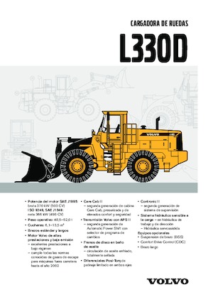 Колісні навантажувачі Volvo L 330 D-LB