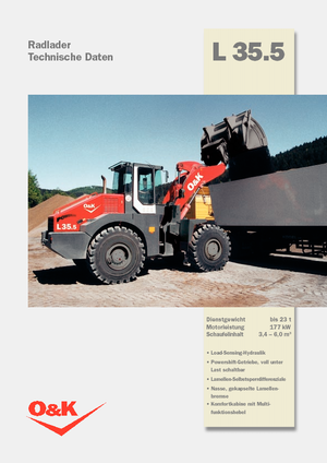 Колісні навантажувачі O&K L 35.5