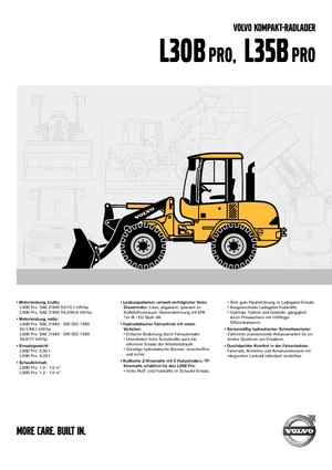 Колісні навантажувачі Volvo L30B ZX Pro