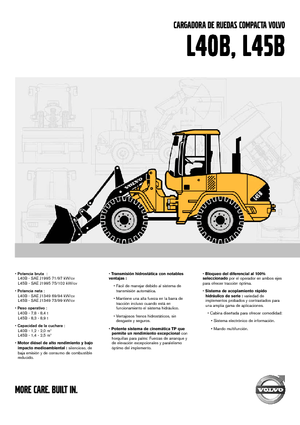 Колісні навантажувачі Volvo L40BT P