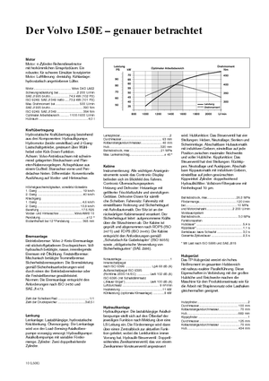 Колісні навантажувачі Volvo L 50 E