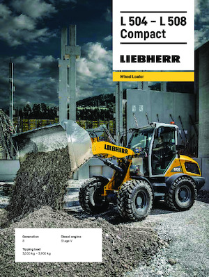 Колісні навантажувачі Liebherr L 504 Compact