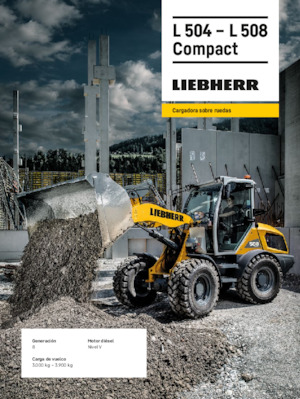Колісні навантажувачі Liebherr L 504 Compact