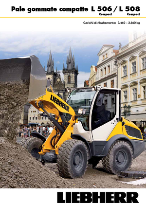 Колісні навантажувачі Liebherr L 506 Compact