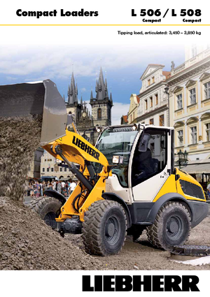 Колісні навантажувачі Liebherr L 506 Compact