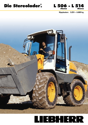 Колісні навантажувачі Liebherr L 508 Stereo