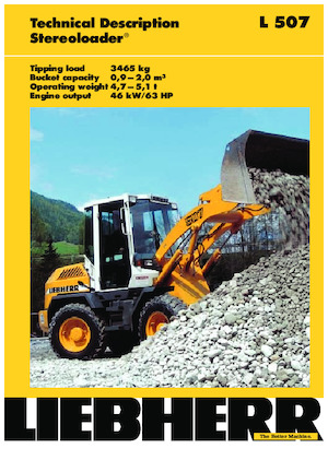 Колісні навантажувачі Liebherr L 507