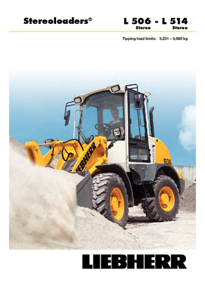 Колісні навантажувачі Liebherr L 507 Stereo