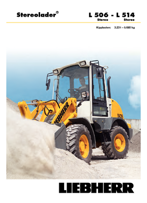 Колісні навантажувачі Liebherr L 507 Stereo