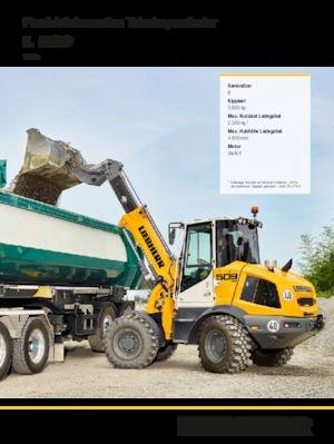 Колісні навантажувачі Liebherr L 509 Tele
