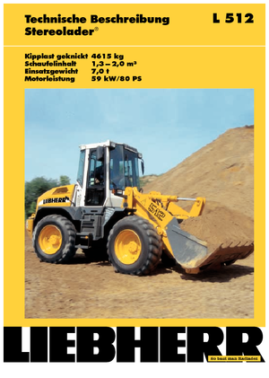 Колісні навантажувачі Liebherr L 512 P-Stereo