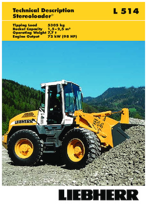 Колісні навантажувачі Liebherr L 514