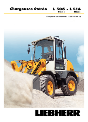 Колісні навантажувачі Liebherr L 506 Stereo