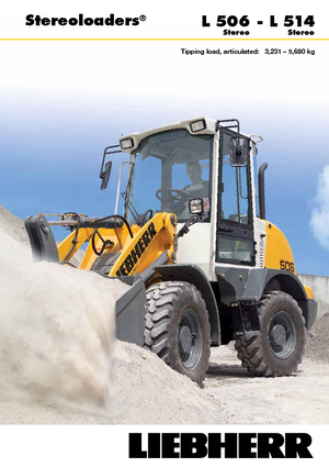 Колісні навантажувачі Liebherr L 514 Stereo