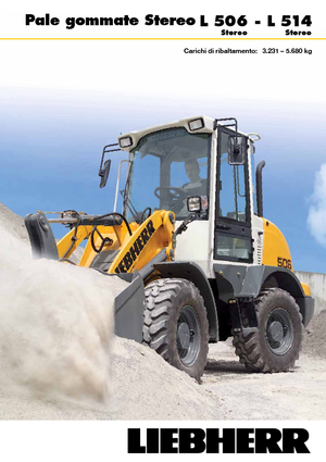 Колісні навантажувачі Liebherr L 514 Stereo