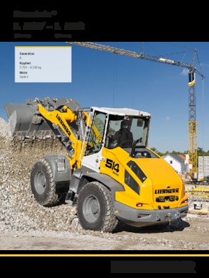 Колісні навантажувачі Liebherr L 514 Stereo