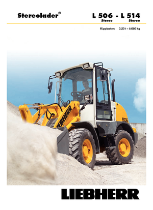 Колісні навантажувачі Liebherr L 514 Z-Stereo