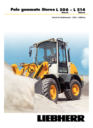 Колісні навантажувачі Liebherr L 514 Z-Stereo