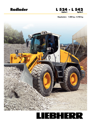 Колісні навантажувачі Liebherr L 524 P