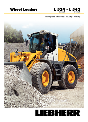 Колісні навантажувачі Liebherr L 524 P