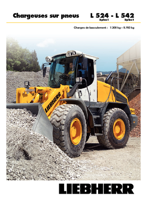 Колісні навантажувачі Liebherr L 524 P