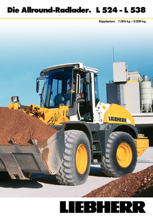 Колісні навантажувачі Liebherr L 534 P