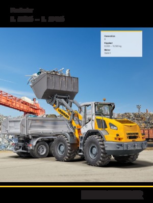 Колісні навантажувачі Liebherr L 538