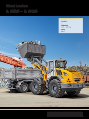 Колісні навантажувачі Liebherr L 538