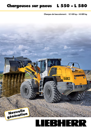 Колісні навантажувачі Liebherr L 550