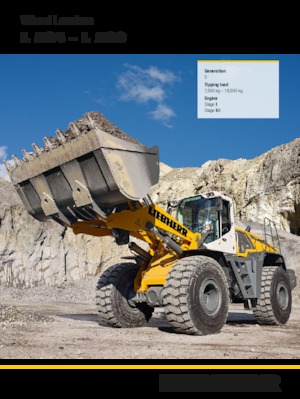 Колісні навантажувачі Liebherr L 550