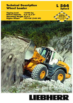 Колісні навантажувачі Liebherr L 564 2+2