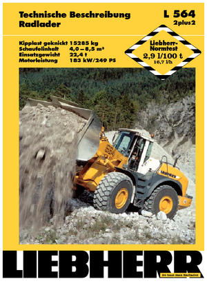 Колісні навантажувачі Liebherr L 564