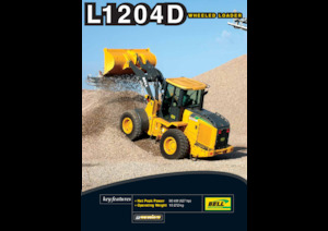 Колісні навантажувачі Bell L1204D