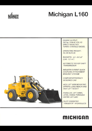 Колісні навантажувачі Michigan L160