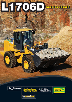 Колісні навантажувачі Bell L1706D