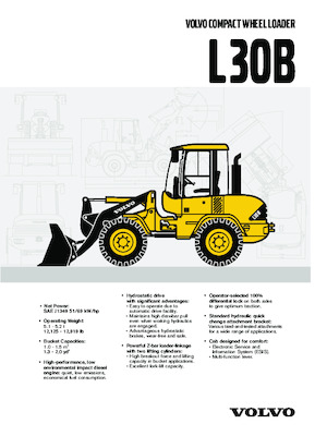 Колісні навантажувачі Volvo L30B
