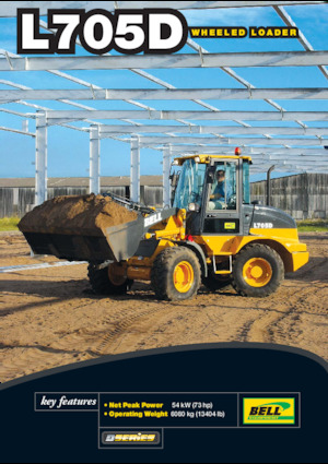 Колісні навантажувачі Bell L705D